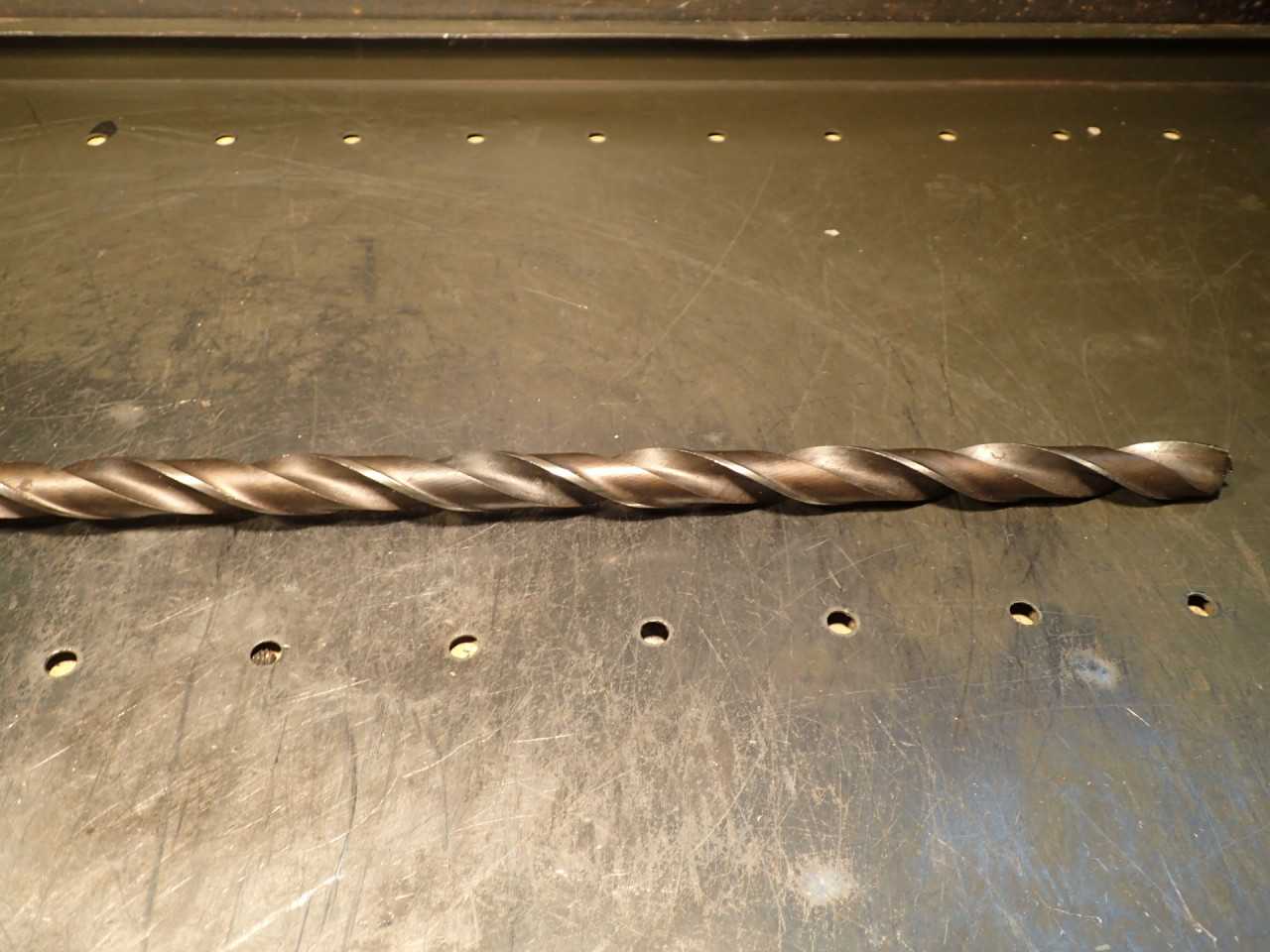 1-1/16" 1.0625" Drill Bit 19-1/2" Extra Long Flutes Morse Taper #2 Shank MT2 2MT - WORKHOLDING
