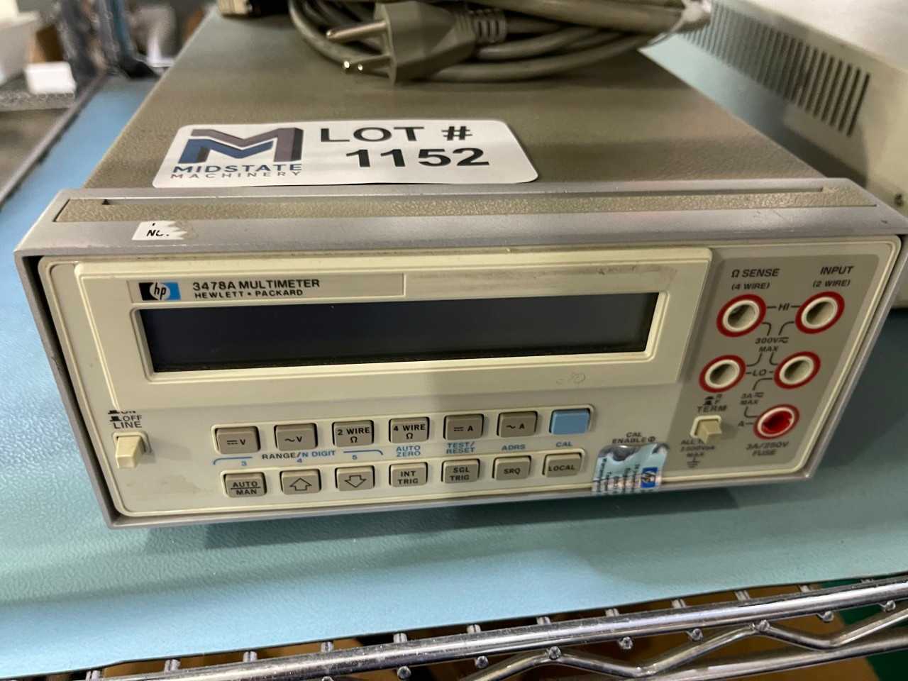HP 3478A Multimeter - MISCELLANEOUS