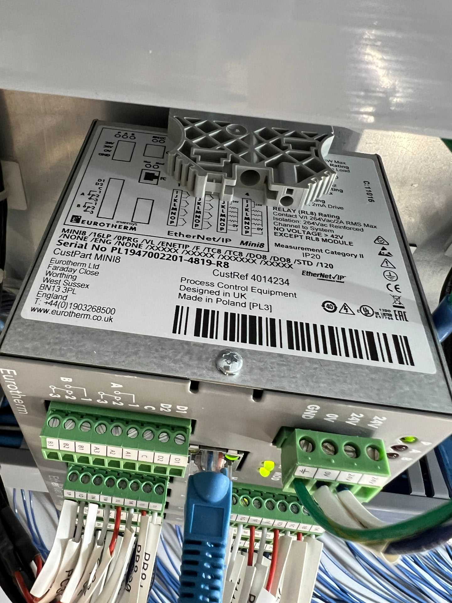 2020 ICSE CONTROL SYSTEMS EXTRUDER PRESSURE CONTROL CABINET - AUTOMATION & CONTROLS
