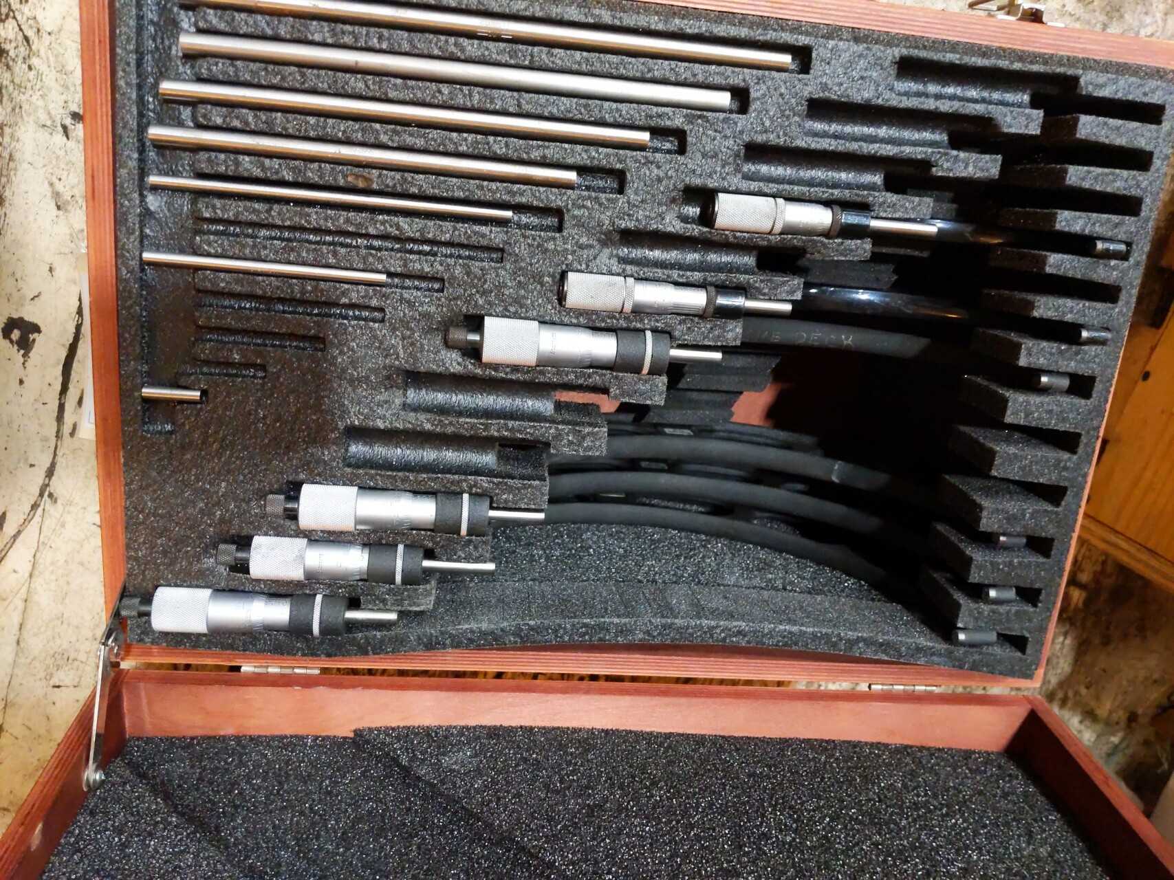 Starrett Caliper set (missing few) - MISCELLANEOUS