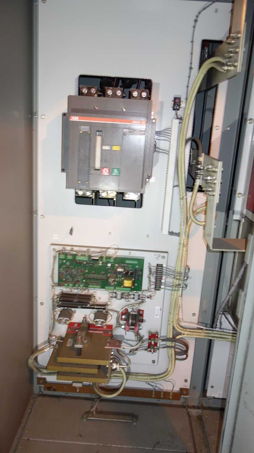 BASLER DECS 400 480V-AC 375V-DC 1141A EXCITATION SYSTEM W/ ABB SACE S8 BREAKER - CIRCUIT BREAKERS