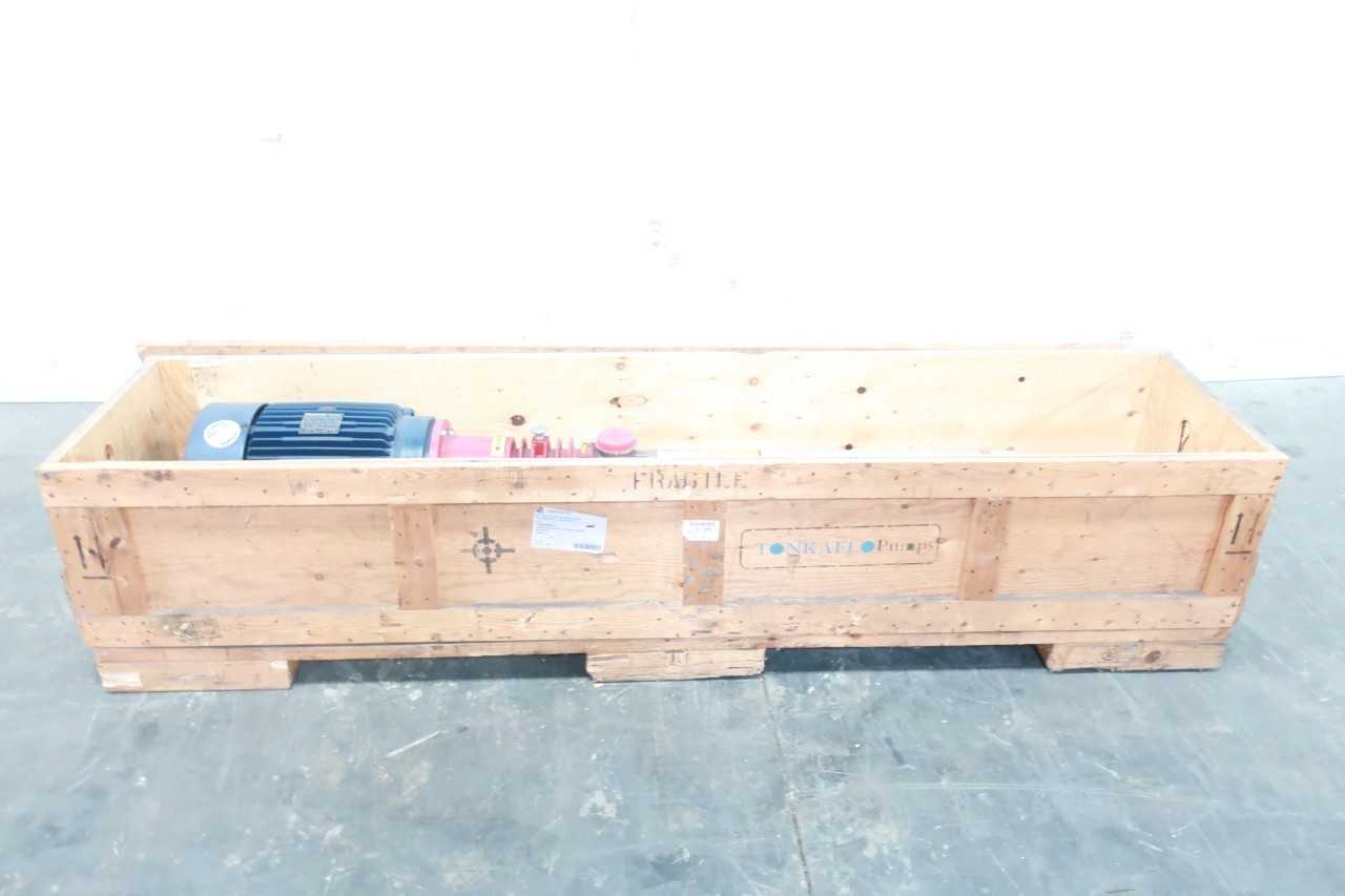 OSMONICS SS8516KC TONKAFLO CENTRIFUGAL 85GPM 20HP 230/460V-AC MULTI-STAGE PUMP - PUMPS OSMONICS SS8516KC TONKAFLO CENTRIFUGAL 85GPM 20HP 230/460V-AC MULTI-STAGE PUMP - PUMPS