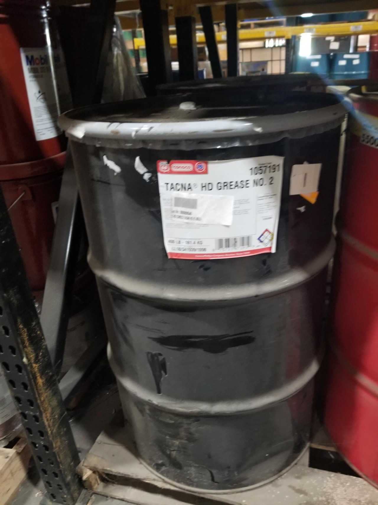 Lot of 1 Drum - CONOCO TACNA GREASE HD #2 400LB - MISCELLANEOUS