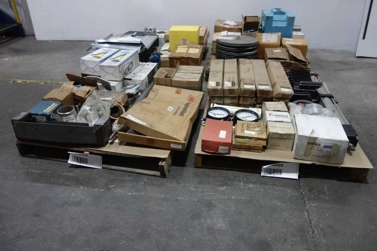 4 PALLETS OF ASSORTED MRO - INDUSTRIAL PARTS