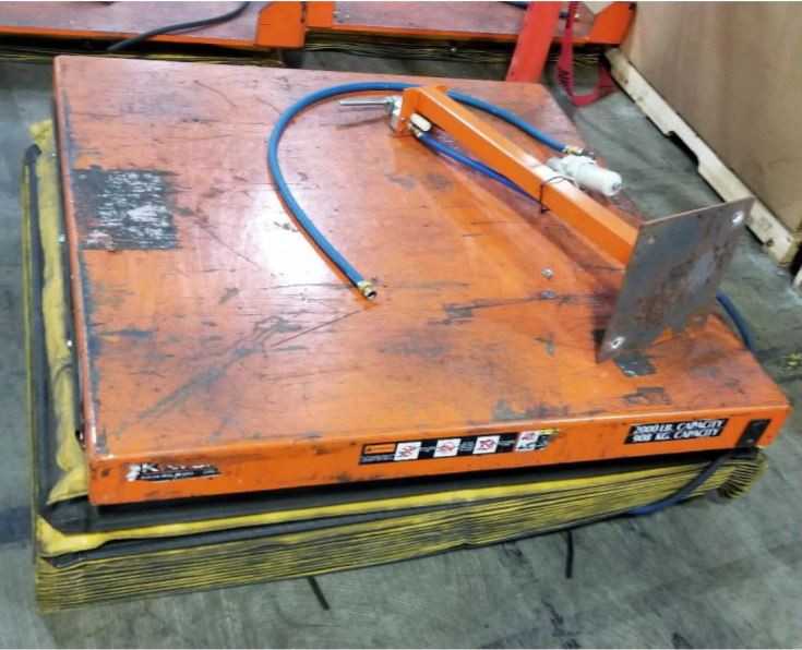 Knight Lift Table (50"x50") - LIFT CART