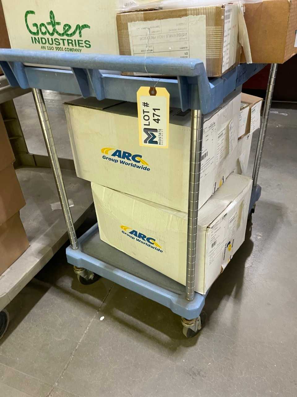 Plastic Rolling Cart No Contents - ROLLING CARTS