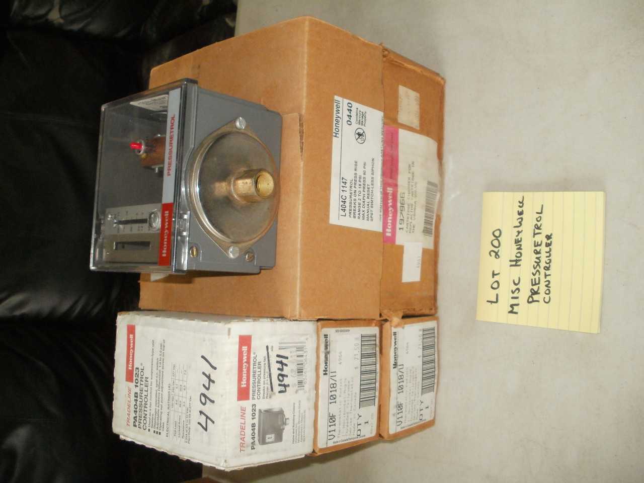 HONEYWELL PRESSURE CONTROL QTY 6 - CONTROL VALVE