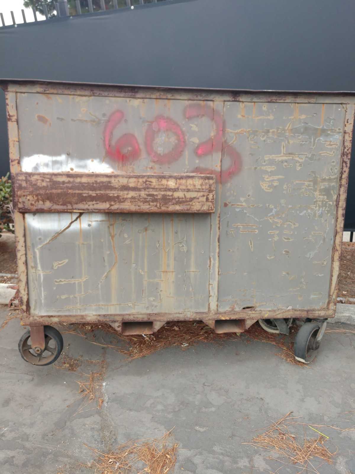 Metal Dumpsters on Wheels - MISCELLANEOUS