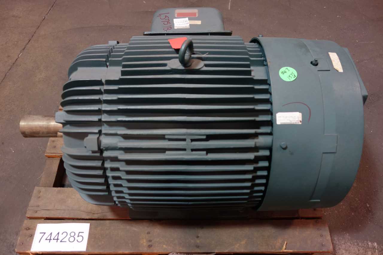 RELIANCE AC MOTOR P44G4550A 125HP 460V 1780RPM 140AMPS - ELECTRIC MOTORS
