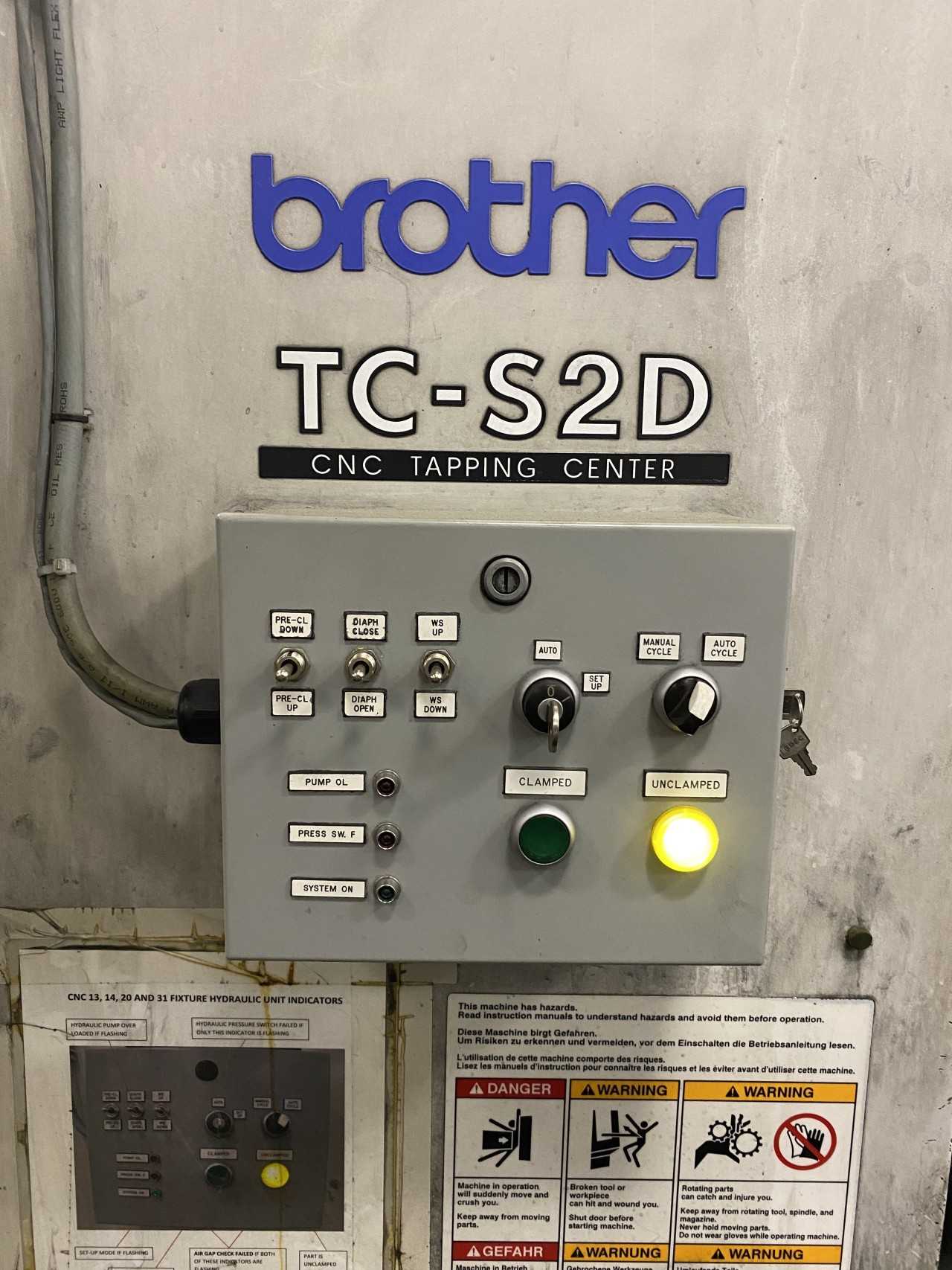 BROTHER TC-S2D 2010 DRILL AND TAPPING CNC - CNC MACHINING CENTERS