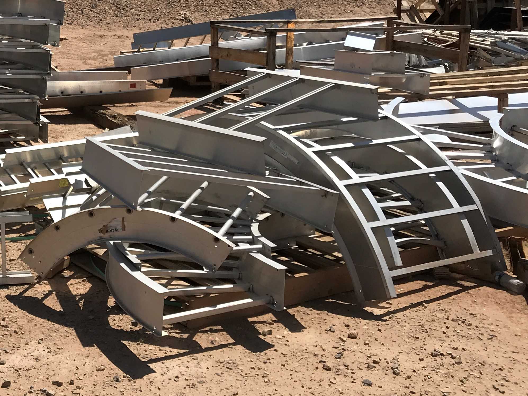 BULK LOT OF MISCELLANEOUS CABLE TRAYS - MISCELLANEOUS BULK LOT OF MISCELLANEOUS CABLE TRAYS - MISCELLANEOUS