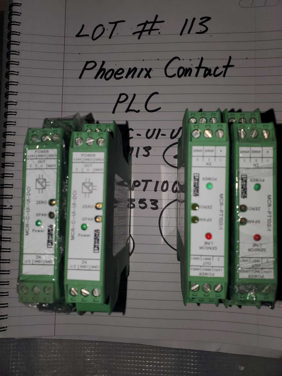 PHOENIX CONTACT MCR-C-UI-UI-DCI - MCR-PT100-I - ELECTRICAL COMPONENTS