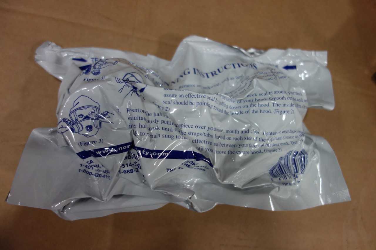 1 PALLET OF NIOSH RESPIRATORY PROTECTION FACE RESPIRATORS - SAFETY EQUIPMENT