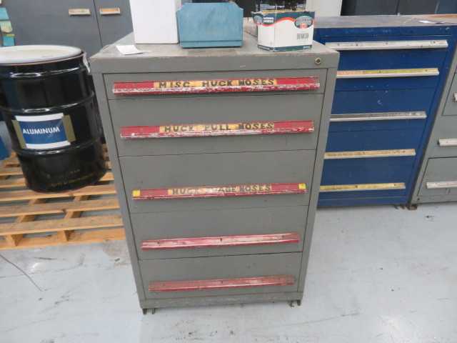5 Drawer Cabinet with Contents - MISCELLANEOUS