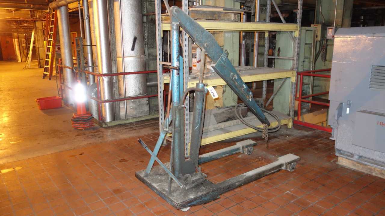 RUGER HP2A 4000LBS MANUAL HYDRAULIC FLOOR CRANE - PLANT & FACILITY