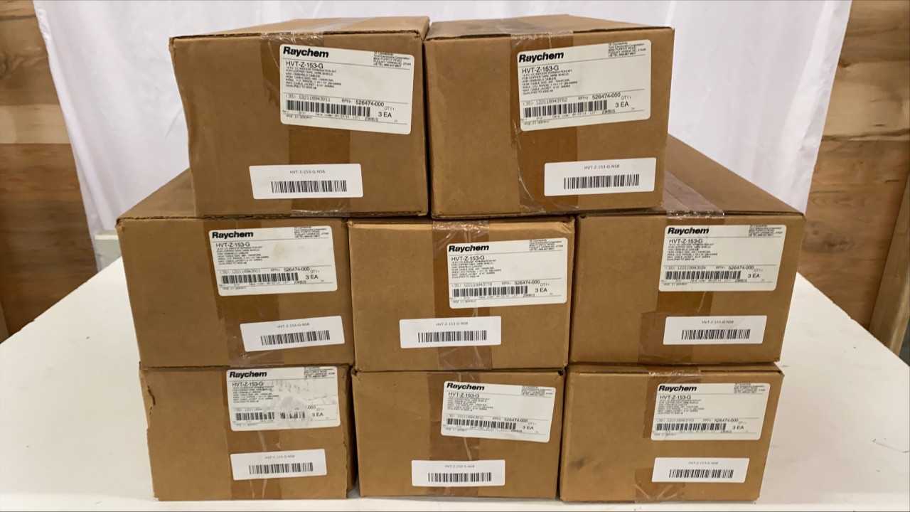 24 Quantity- High Voltage Wire Termination Kits-HVT-Z-153-G - ELECTRICAL COMPONENTS