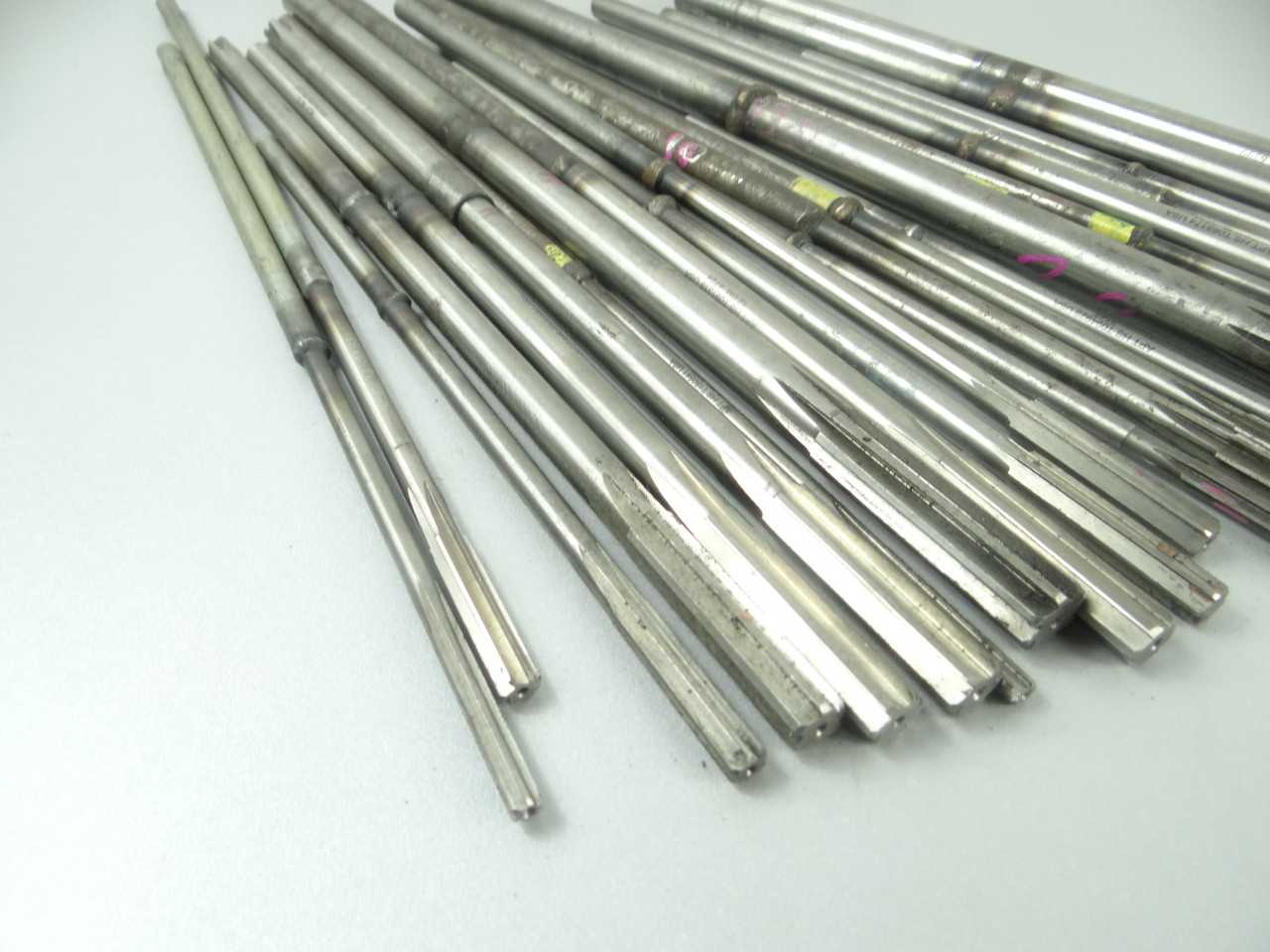 Large Lot of Custom Shank HSS Chucking Reamers - MISCELLANEOUS