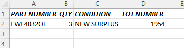 NEW SURPLUS BREAKERS - MISCELLANEOUS