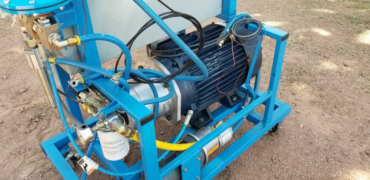 Hydraulic & Flow Test Stand - METAL INSPECTION EQUIPMENT