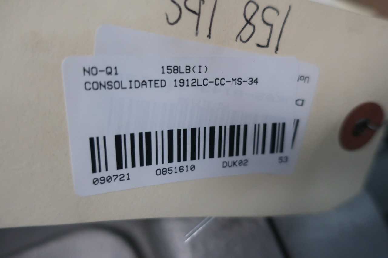 DRESSER 1912LC-CC-MS-34 FLANGED RELIEF VALVE 977GPM 600PSI 2-1/2IN - RELIEF VALVE