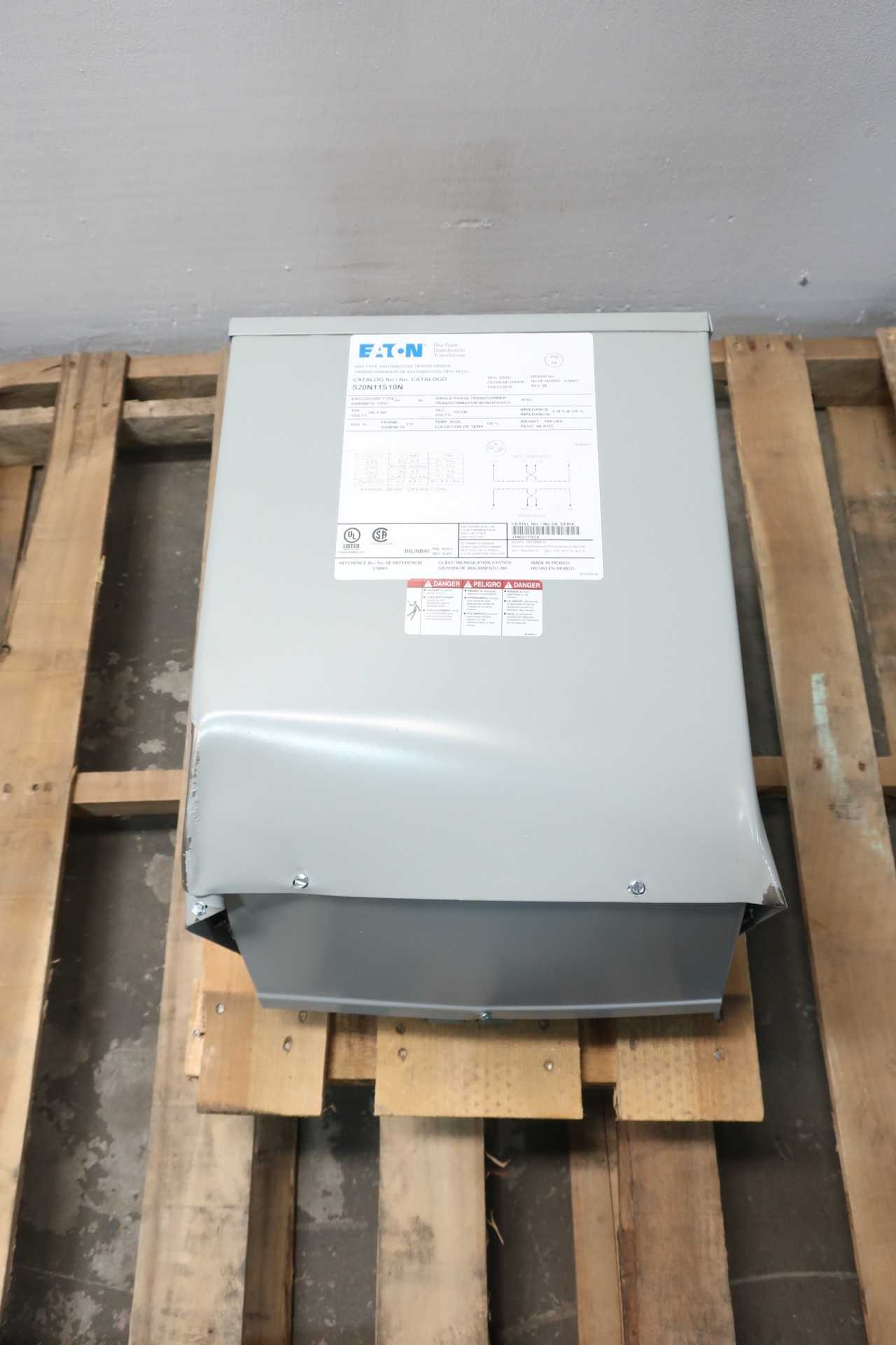 EATON S20N11S10N 10KVA 240480VAC 120240VAC DRY POWER DISTRIBUTION TRANSFORMER - CONTROL TRANSFORMERS