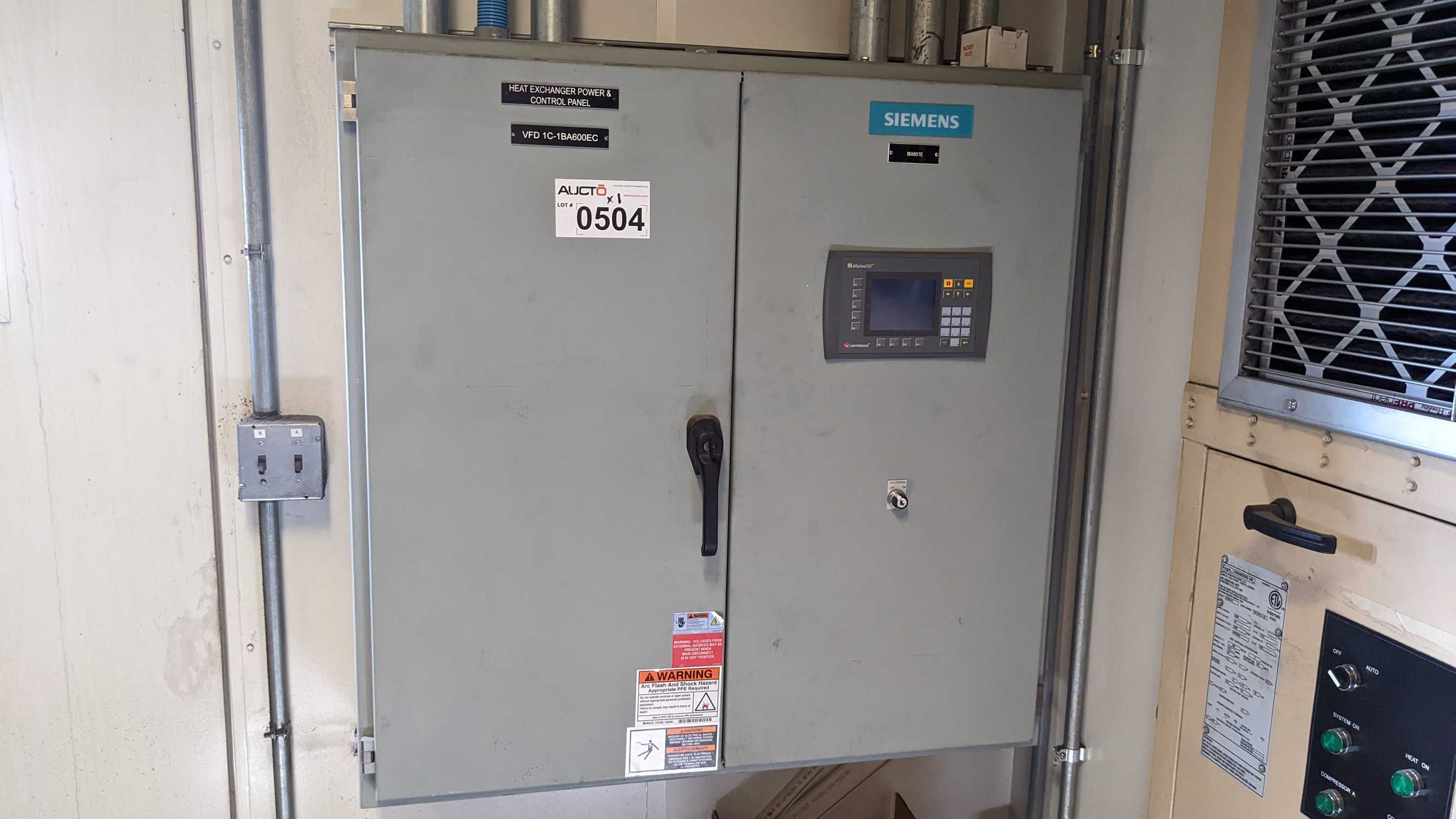 SIEMENS CONTROL PANEL - AUTOMATION & CONTROLS