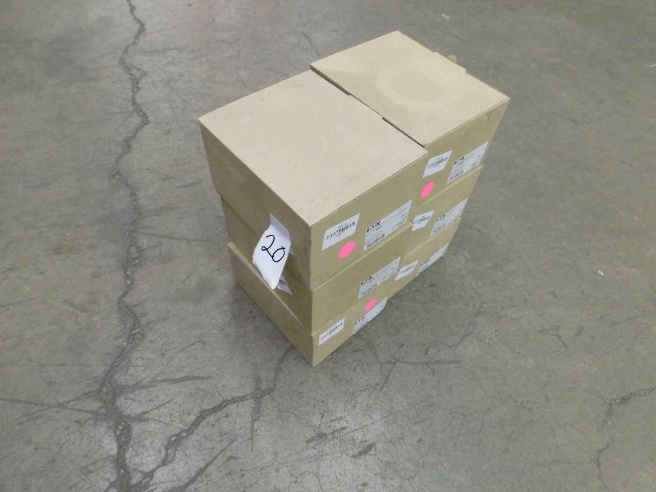 Lot of 6 Boxes of Busbar Adapters - ELECTRICAL COMPONENTS