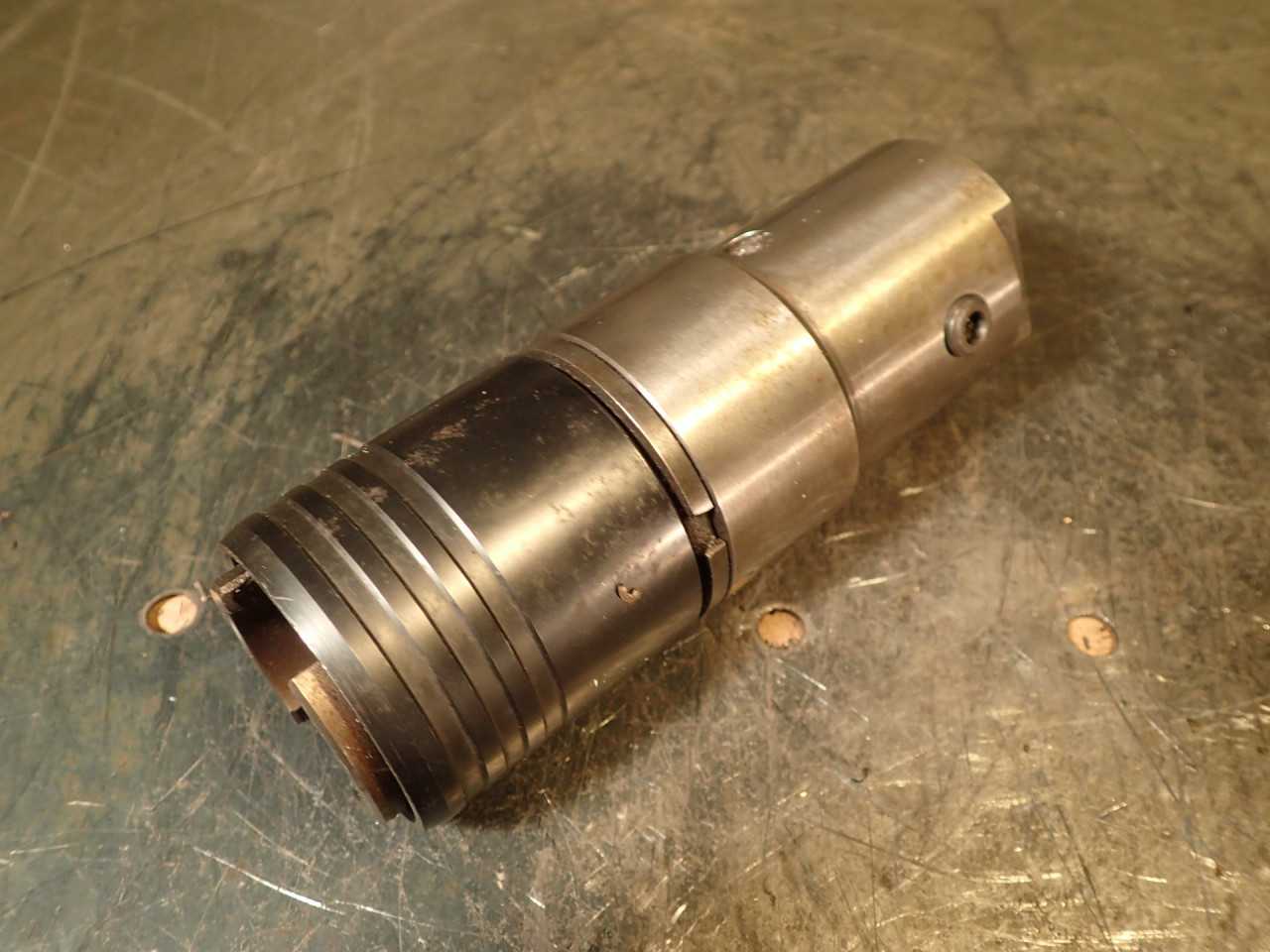QCF-2 JT-4 #222-504 Bilz #2 Quick Change Tapping Chuck: 1-1/8" Keyed Bore Shank - HOLEMAKING TOOLS