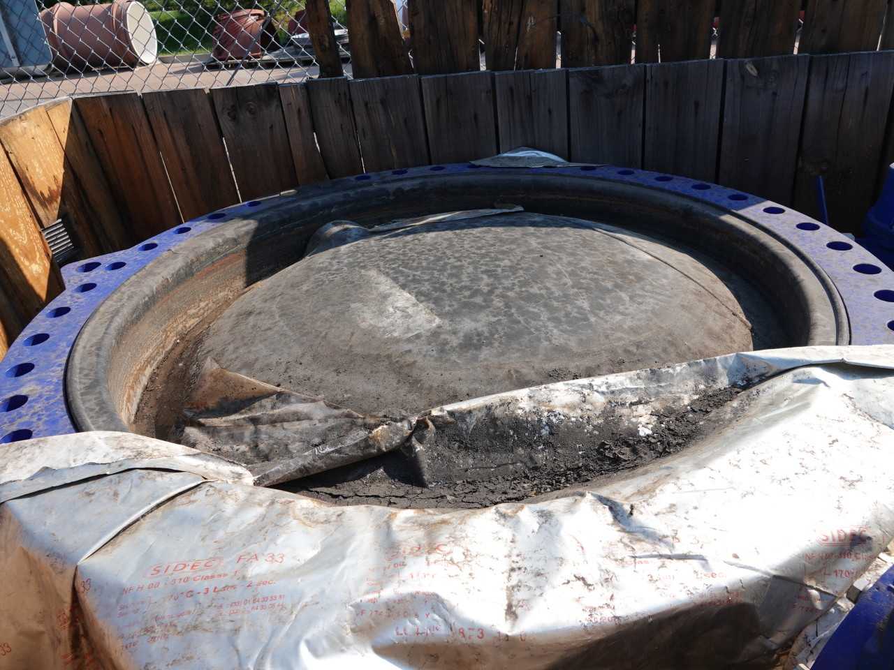 Amri Mammouth KSB Butterfly Valve Large DN1200 PN-10 w/Flowserve Actuator - VALVES