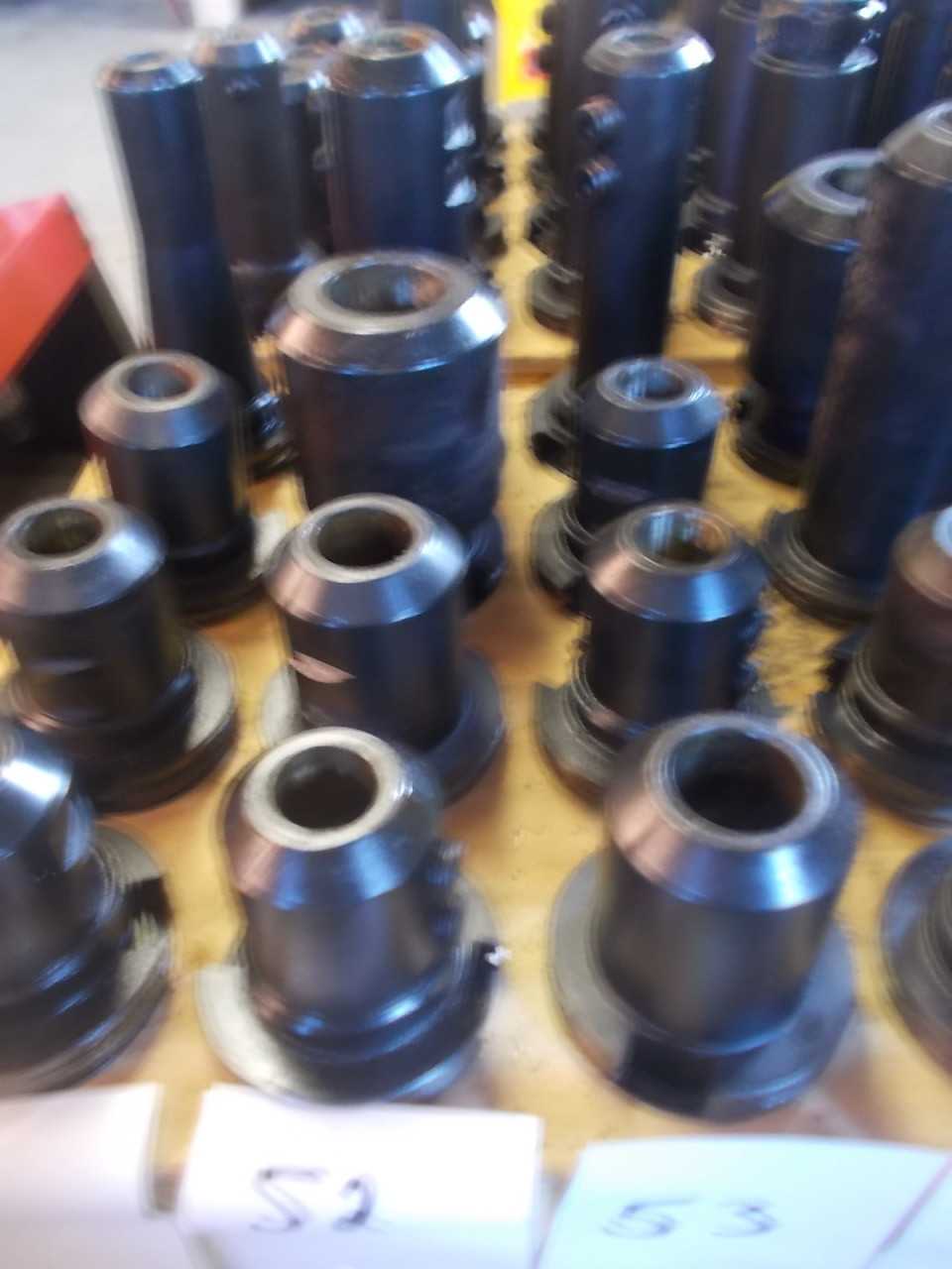 4  Cat 50 End Mill Holders Assorted - MACHINING ACCESSORIES & TOOLING