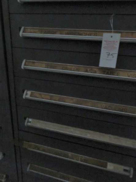 Stanley Vidmar Tool Cabinet 9 Drawer - TOOL STORAGE