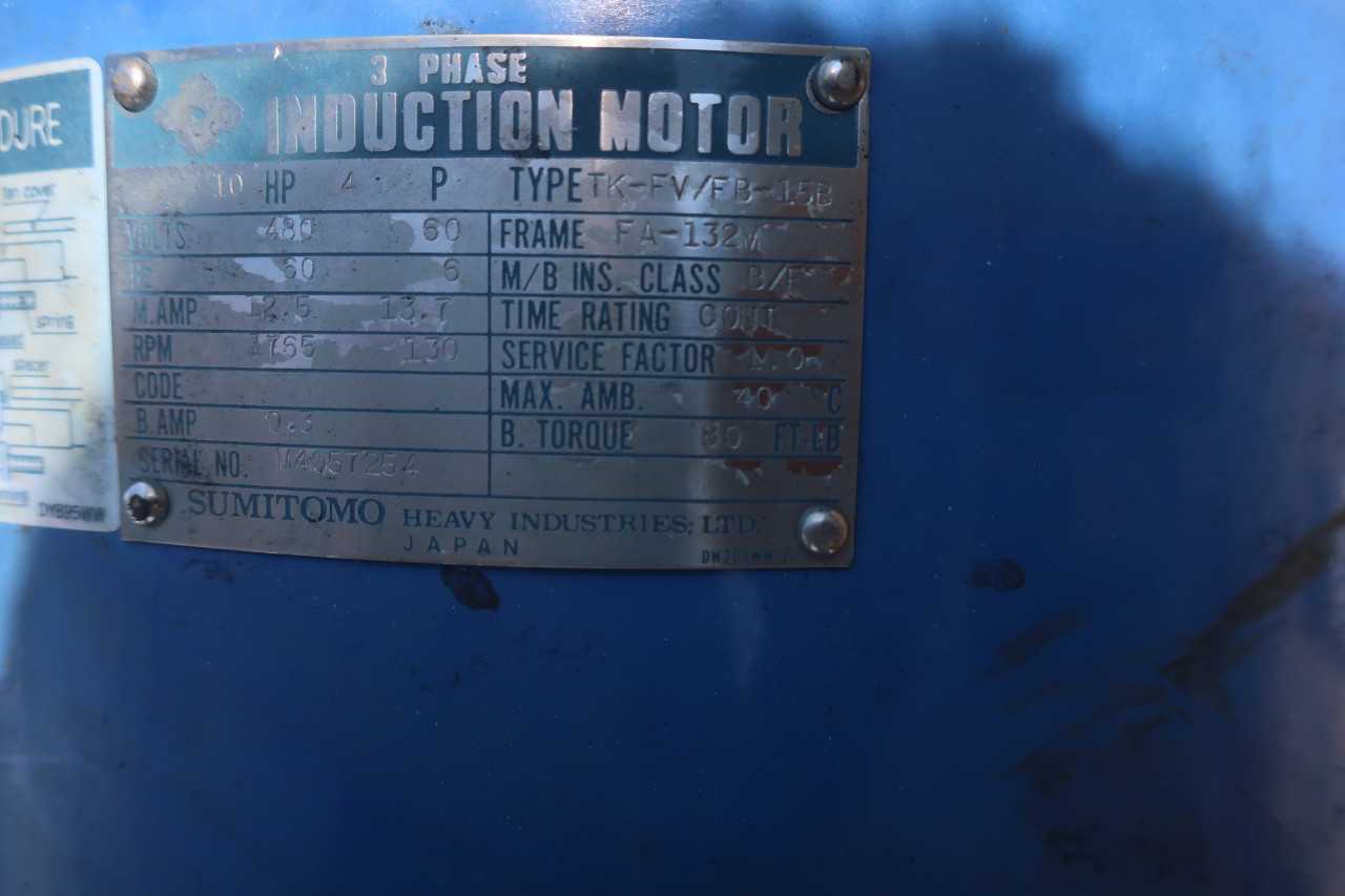 SUMITOMO LHYM10-2D165-AVY1-B-74 GEAR REDUCER - GEAR REDUCERS