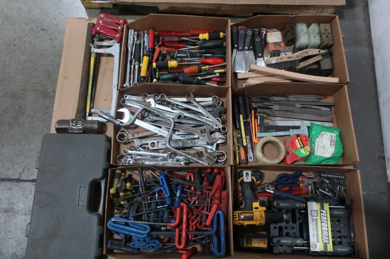 2 PALLETS ASSORTED TOOLS - HAND TOOLS