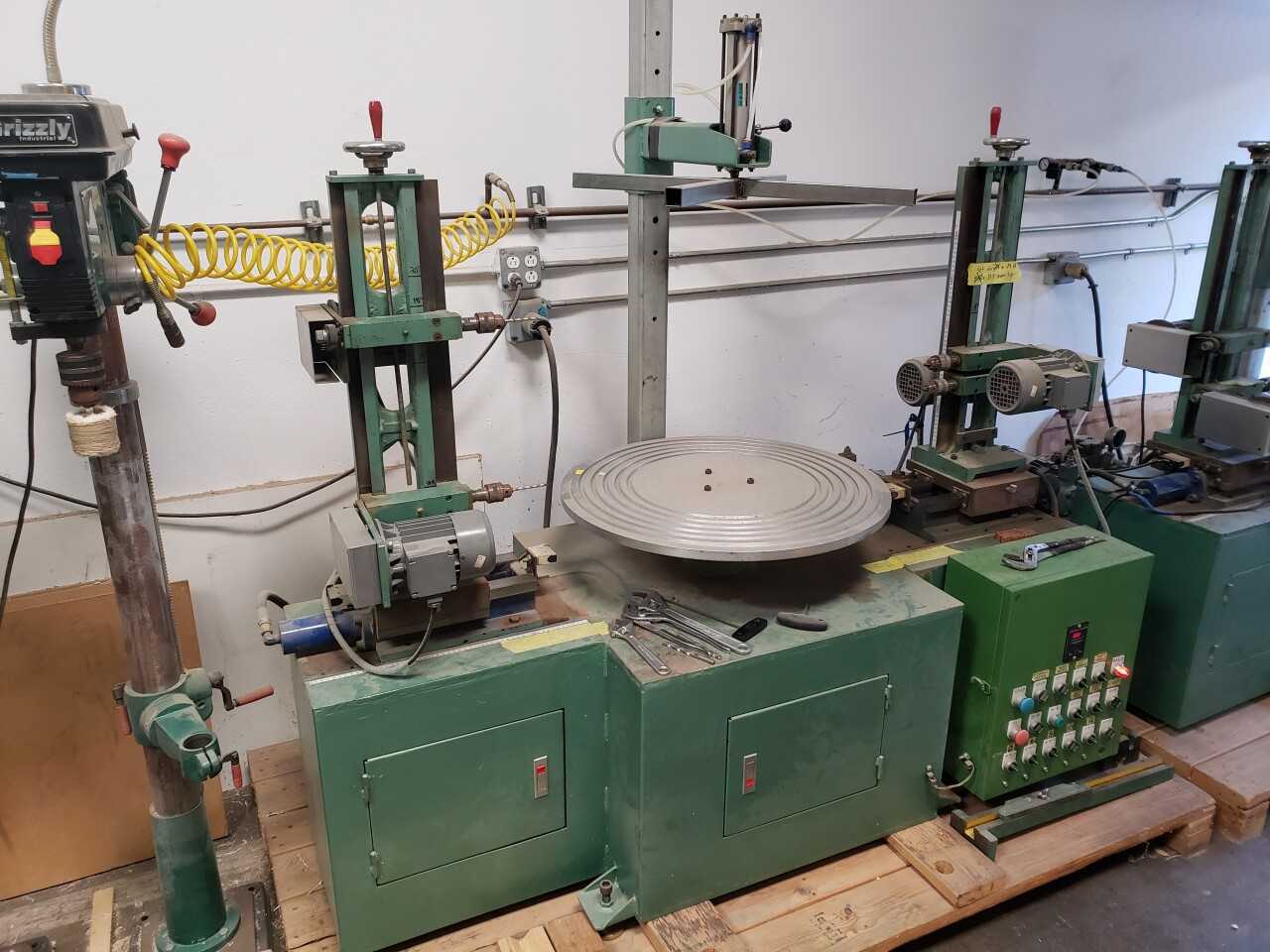 Semi Automatic Indexing Drilling Machine for 16" to 26" Diameter Cylinders - DRILLING MACHINES