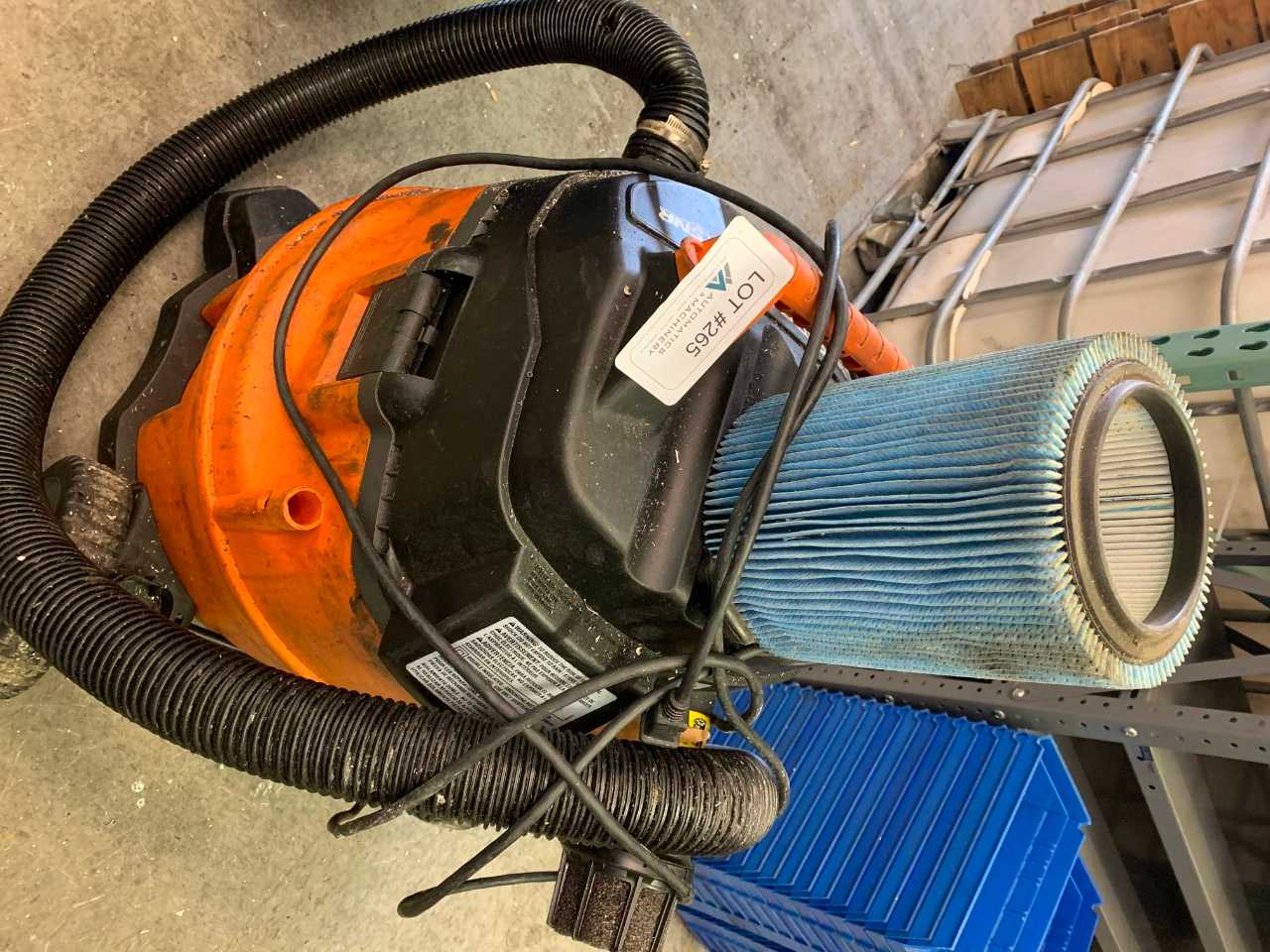 Ridgid 16 Gal Wet/Dry vac - ELECTRIC POWER TOOLS