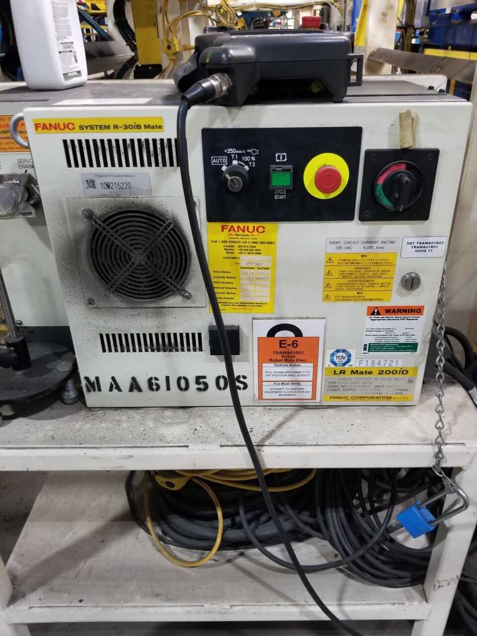 Fanuc Auto Wheel Weight Apply Robot & Controller - INDUSTRIAL ROBOTS