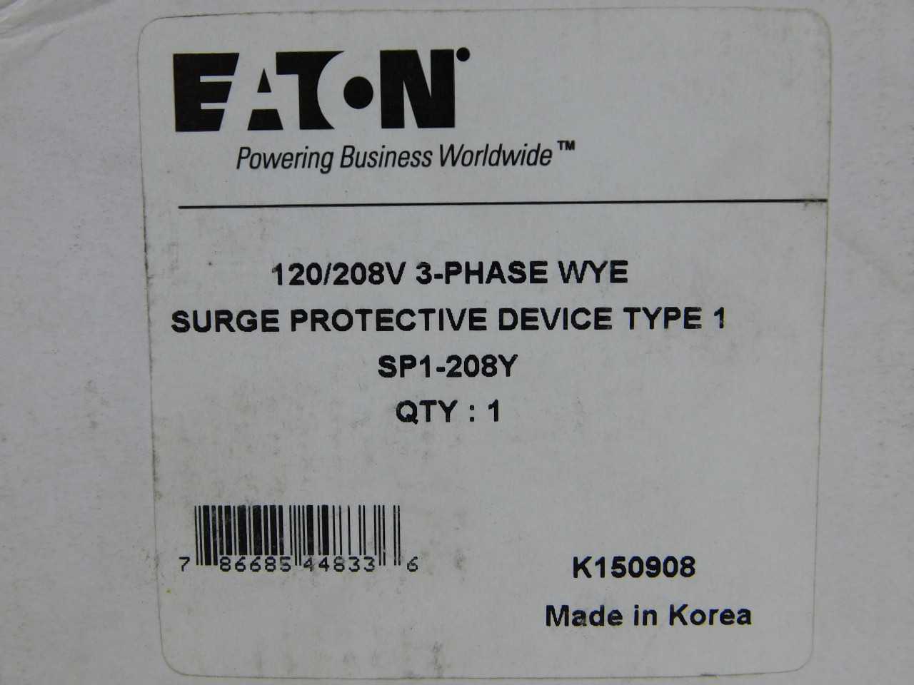 Lot of 1x SP1-480D Surge Protective Device - ELECTRICAL COMPONENTS