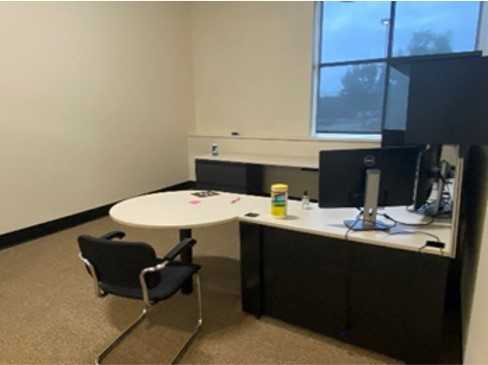 (1) Large Desk (12' x 9.5' w/ top shelves) - PLANT & FACILITY