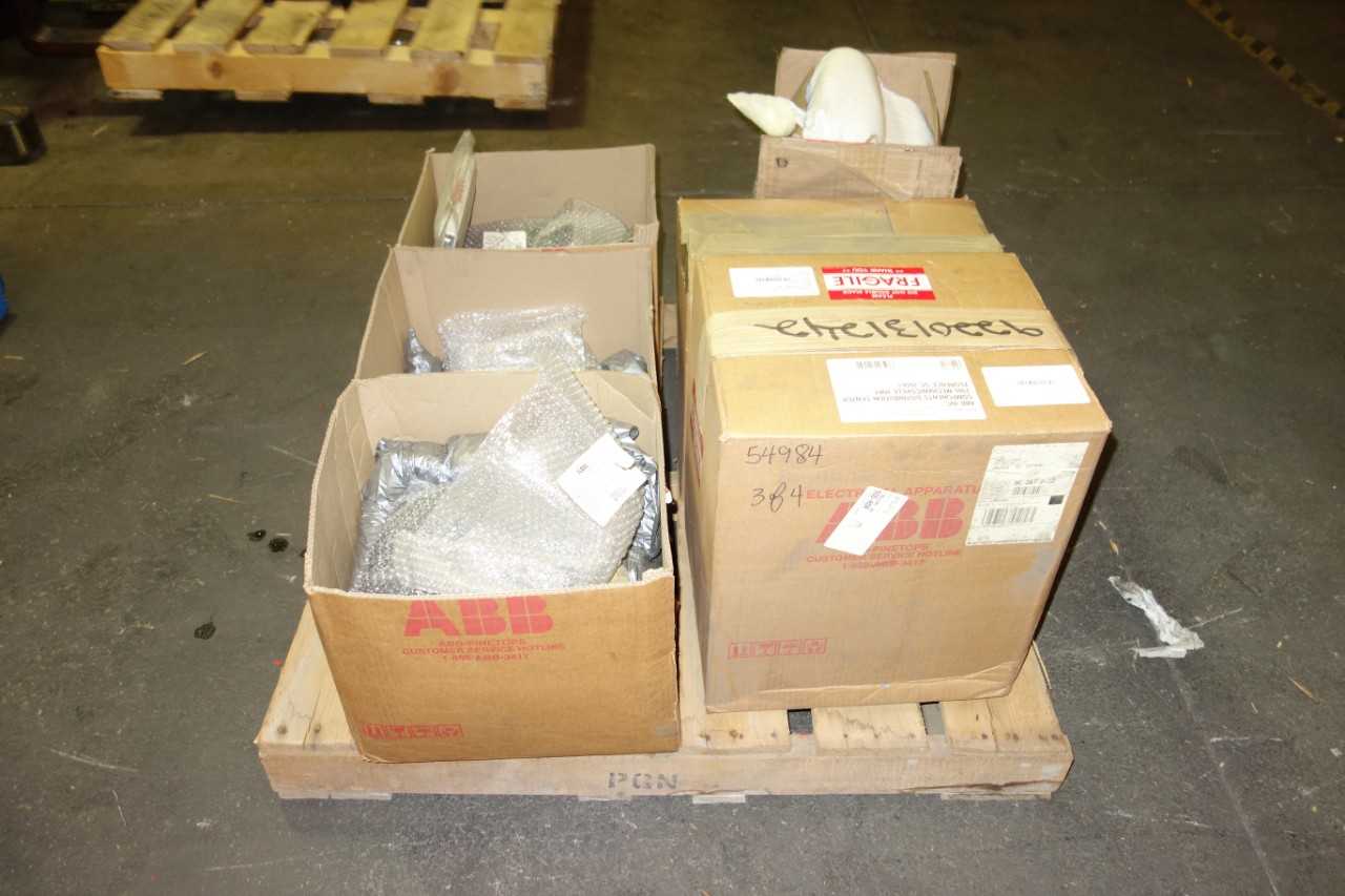 LOT OF ABB ASSORTED CURRENT TRANSFORMER - CONTROL TRANSFORMERS
