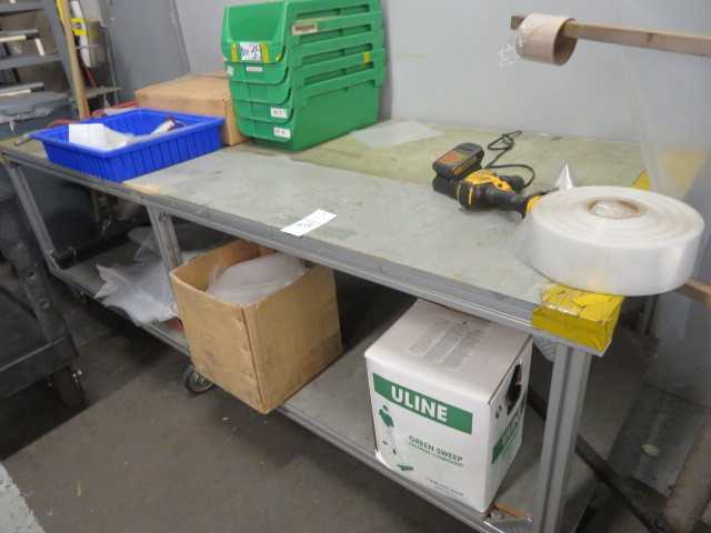 Aluminum Table on wheels - MISCELLANEOUS