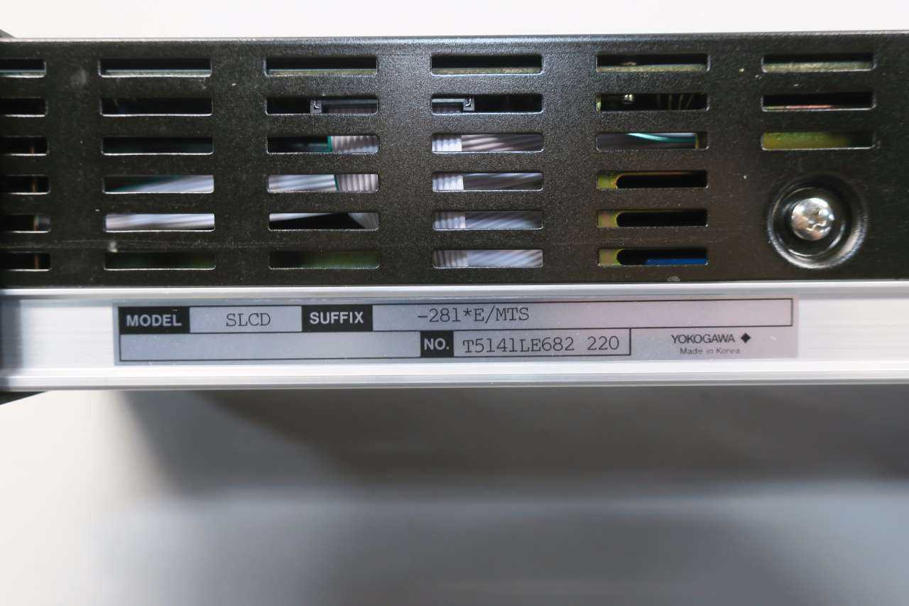 YOKOGAWA SLCD-281*E/MTS PROCESS CONTROLLER - AUTOMATION & CONTROLS