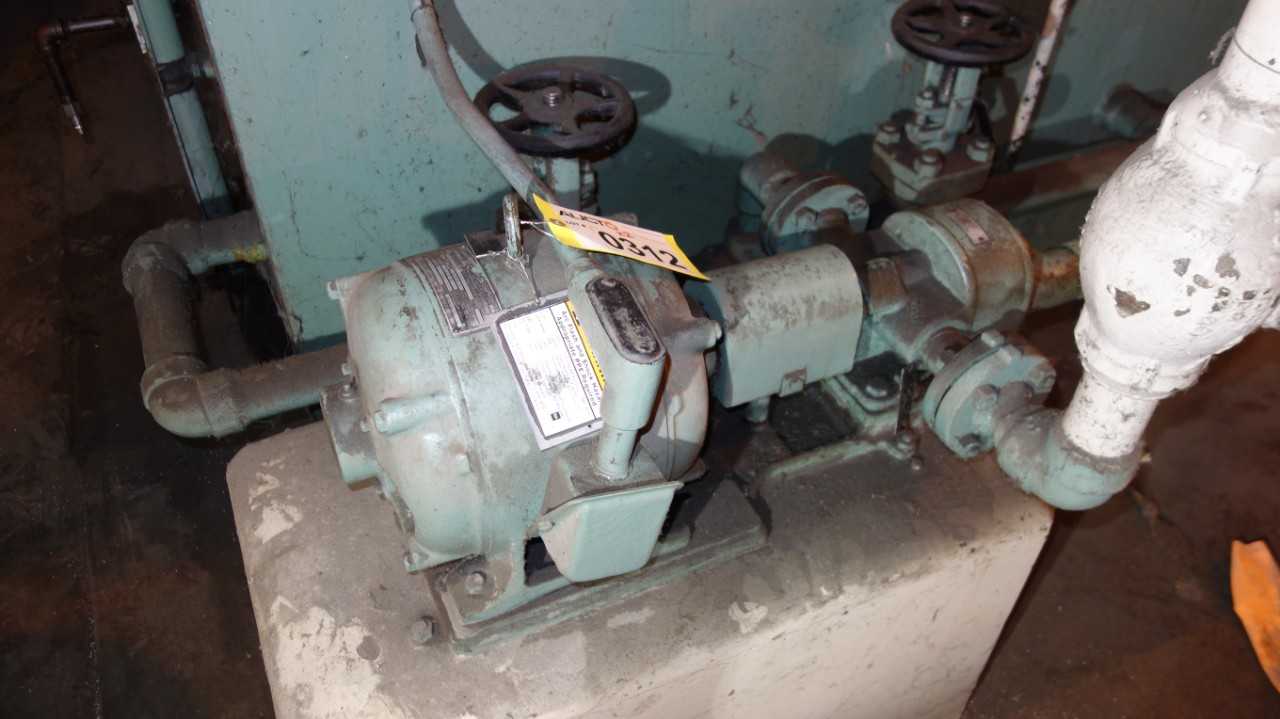 LOT OF 2 ASSORTED WORTHINGTON ROTARY PUMP MOTOR - PUMPS
