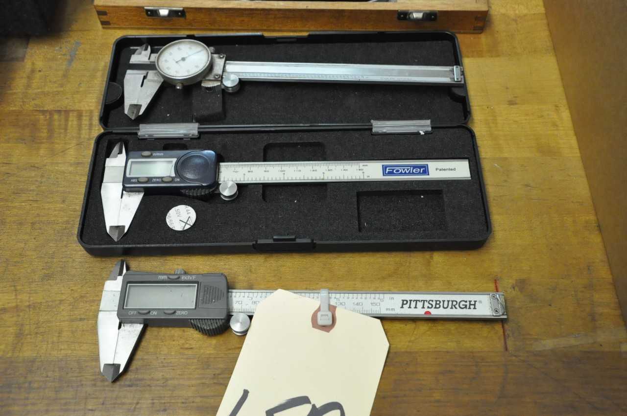 2 Various Digital and 1 Dial Calipers - ELECTRIC POWER TOOLS
