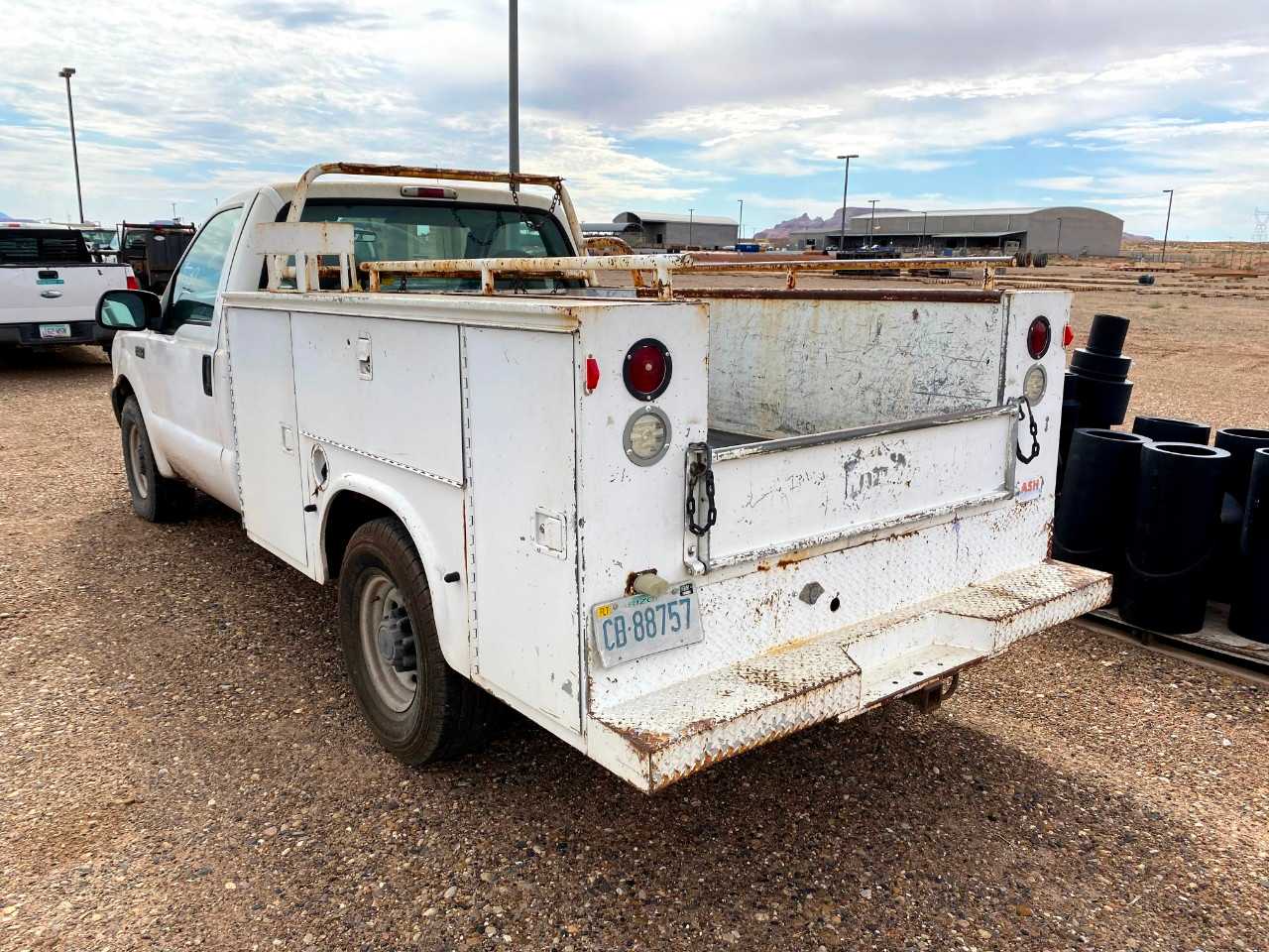 2003 Ford F-250 Regular Cab 4x2 Pickup Truck w/ Utility Bed - HYDRO EXCAVATOR TRUCKS