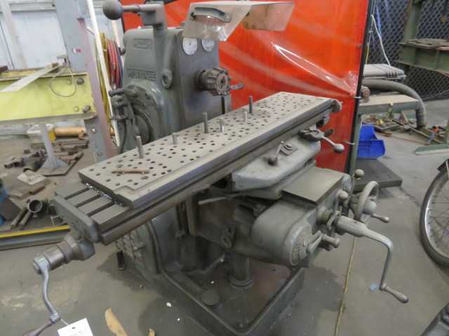 Milwaukee Model "H" Horizontal Mill - MISCELLANEOUS
