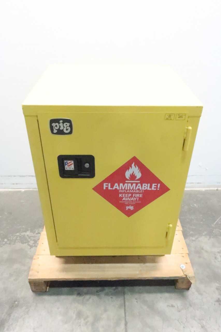 PIG CAB731-YW 12 GALLON FLAMMABLE SAFETY CABINET - TOOL STORAGE