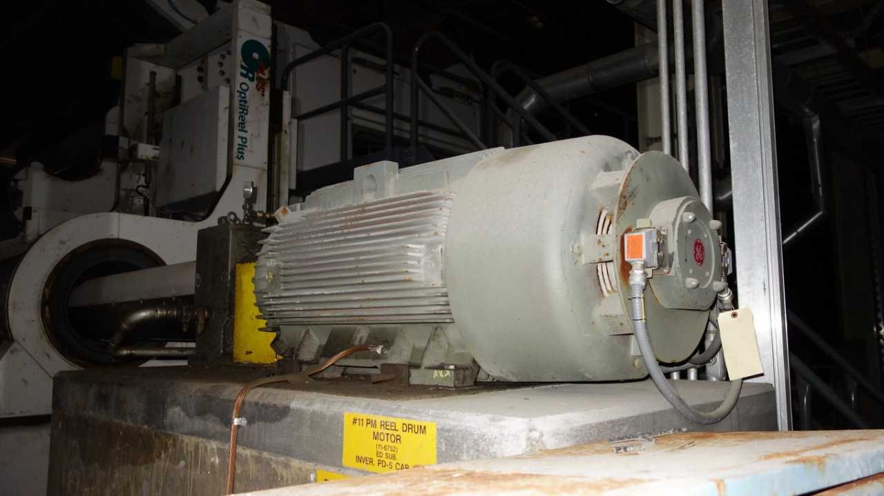 GE AC GEAR MOTOR 449TS 450HP 460V-AC - ELECTRIC MOTORS