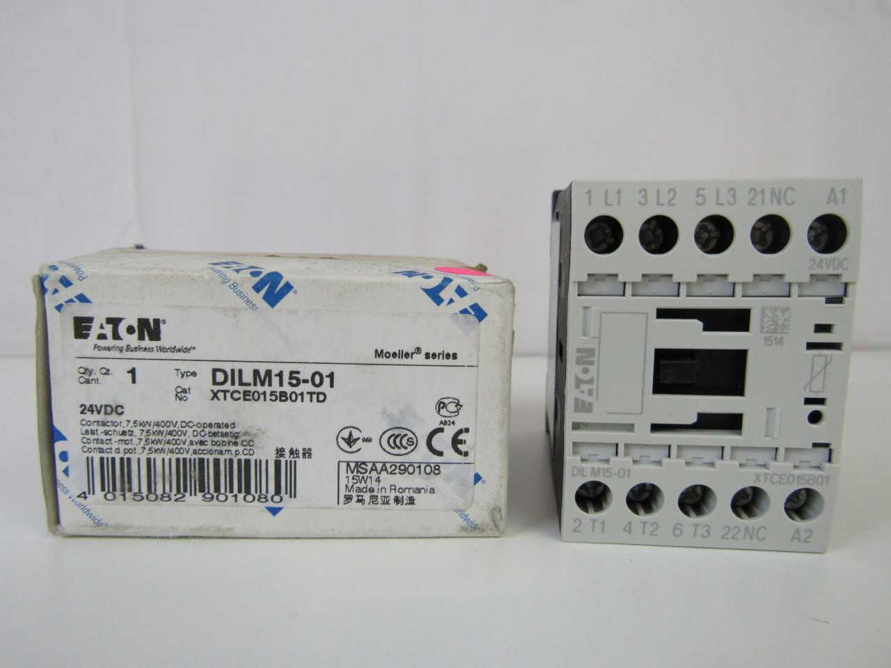 Quantity of 7x Assorted Contactors - CONTACTORS