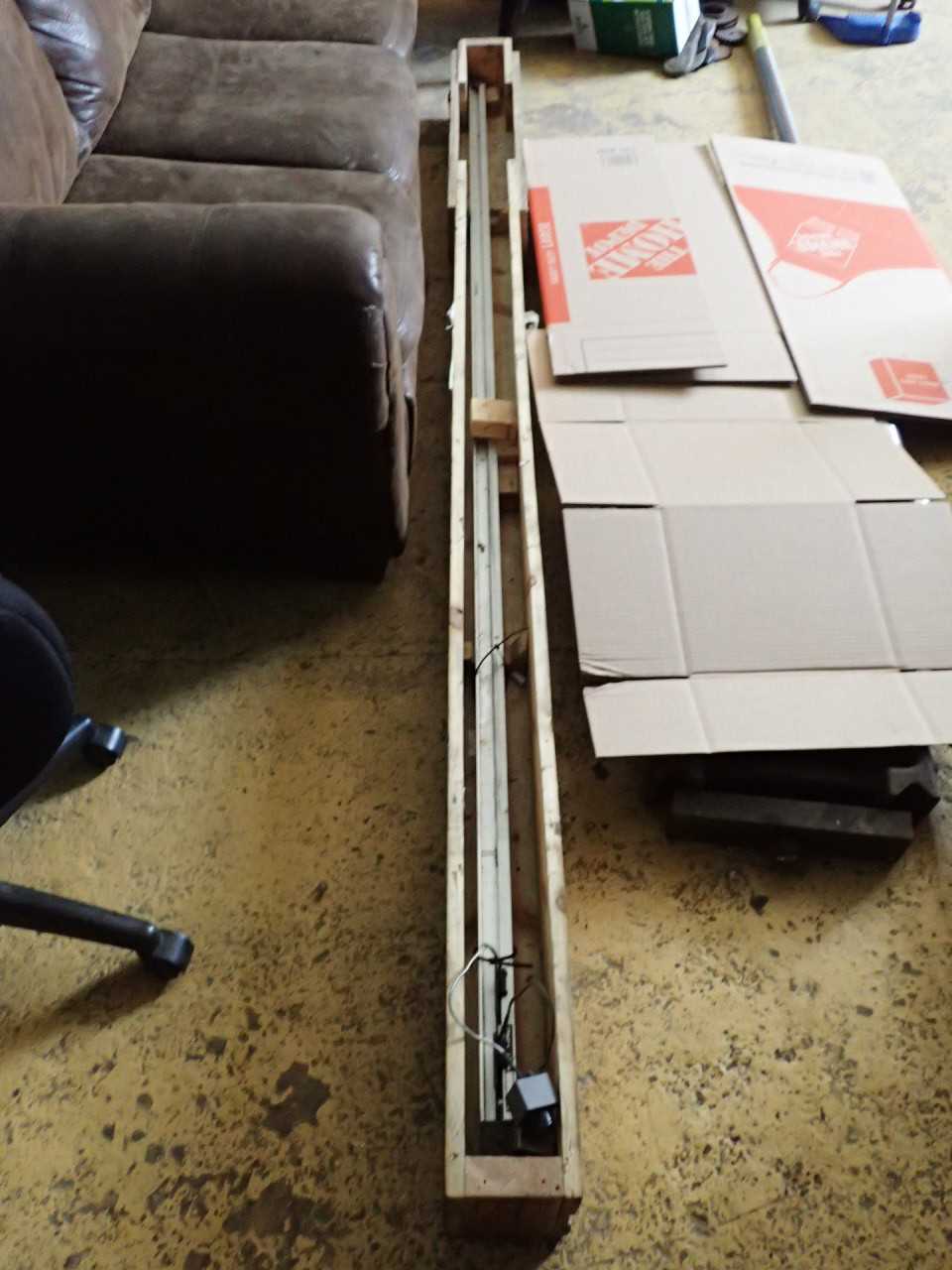 Glass Scale for Digital Read-Out DRO: Approx 96" Travel, Magnescale, 8-Pin Plugs - CNC MACHINING CENTER PARTS