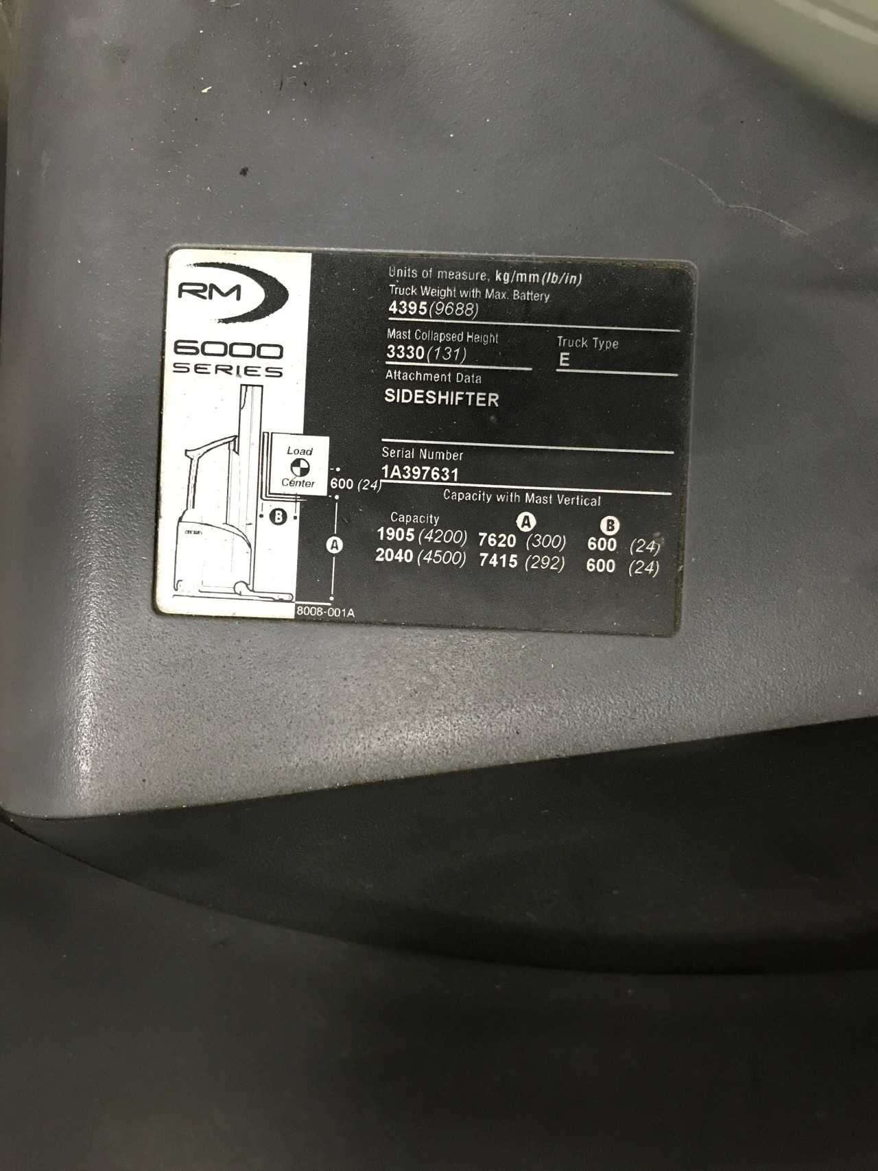 2012 Crown RM6025-45 reach truck, Norcross (Atlanta), GA - REACH TRUCKS